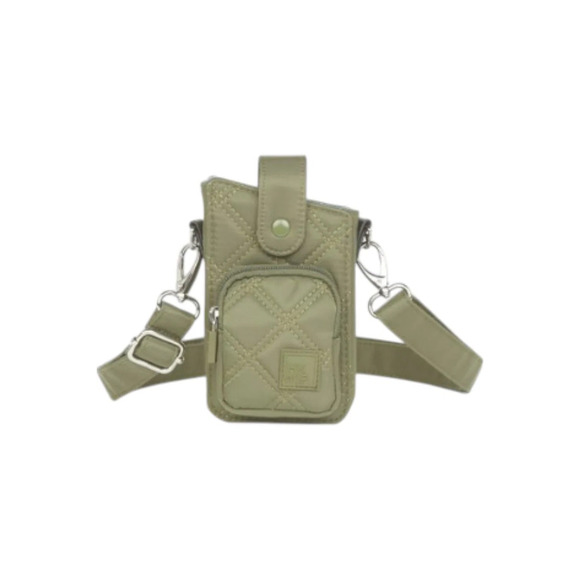 IHKWIP Handbags - IHKWIP RFID Call Me Later Cellphone Crossbody 2.0 Military Olive
